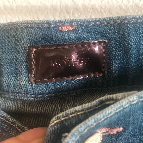 MOTHER
The Cuffed Peppermint Kissed Short - Picture 6 of 9